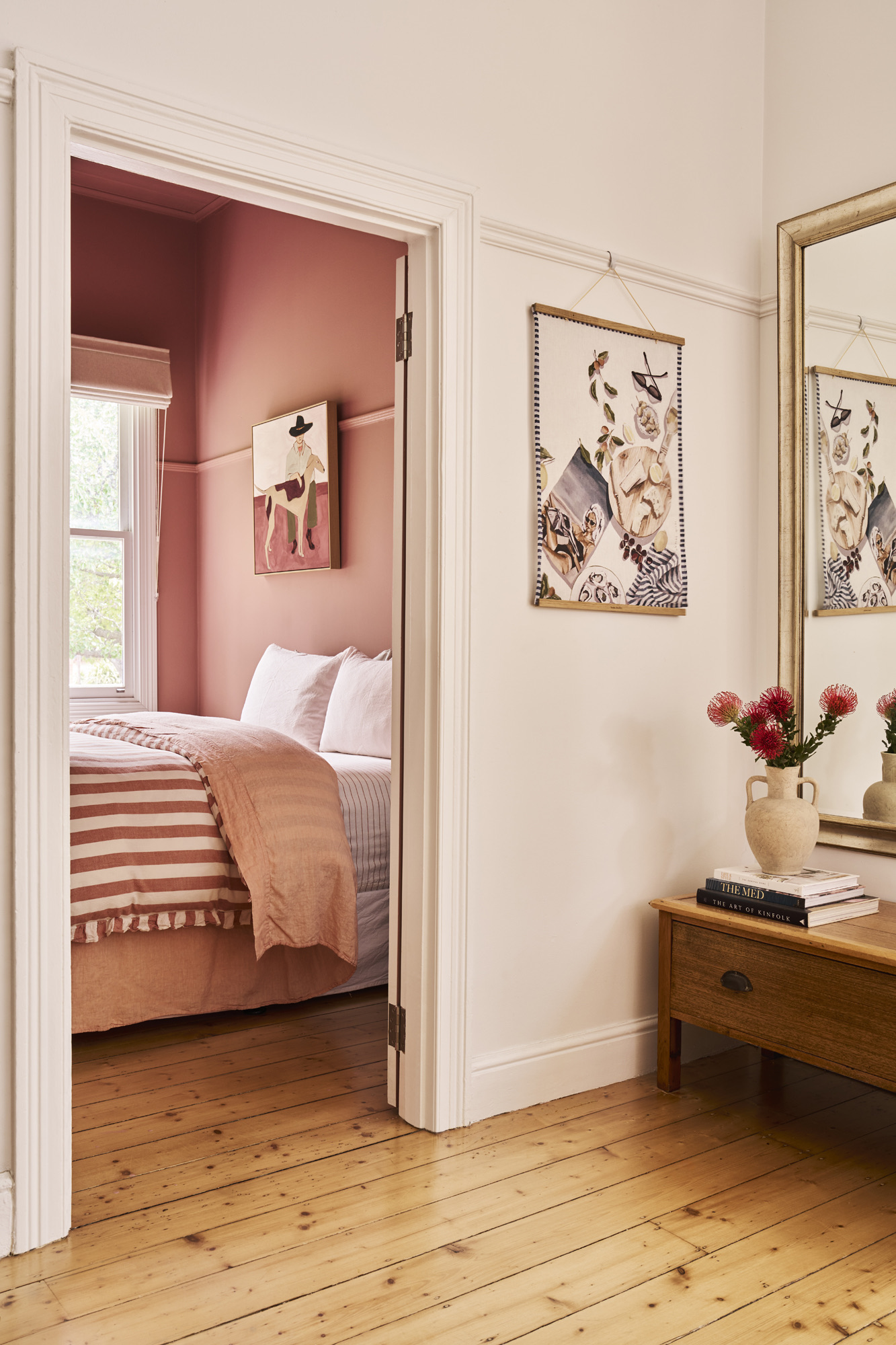A bedroom at Zalm