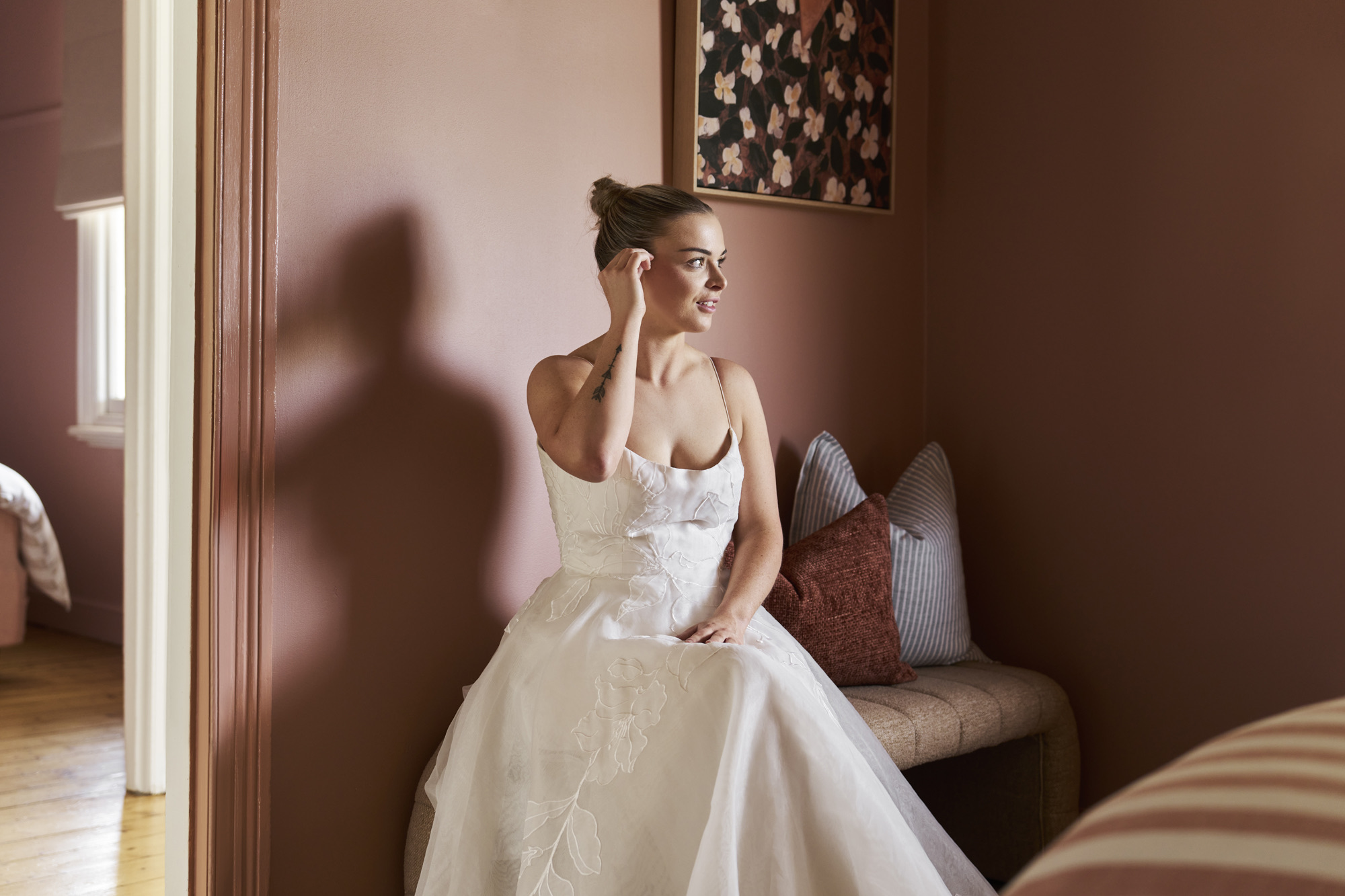 Bridal editorial shoot at Zalm